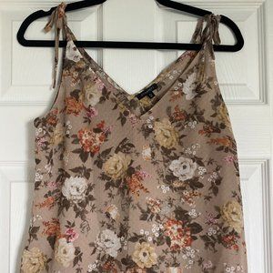 Dynamite Tie Strap Blouse